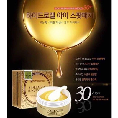 Mặt nạ mắt 3W Clinic Collagen Luxury Gold