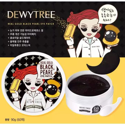 Mặt nạ trị thâm Dewytree Real Gold Black Pearl Eye Patch