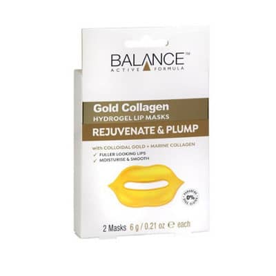 Mặt nạ môi Balance Gold Collagen Hydrogel Lip Mask (6g)